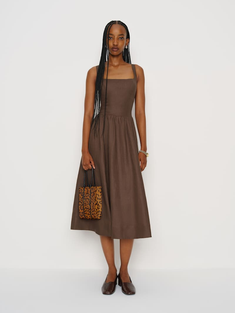 Janu Linen Dress | Reformation (Global)