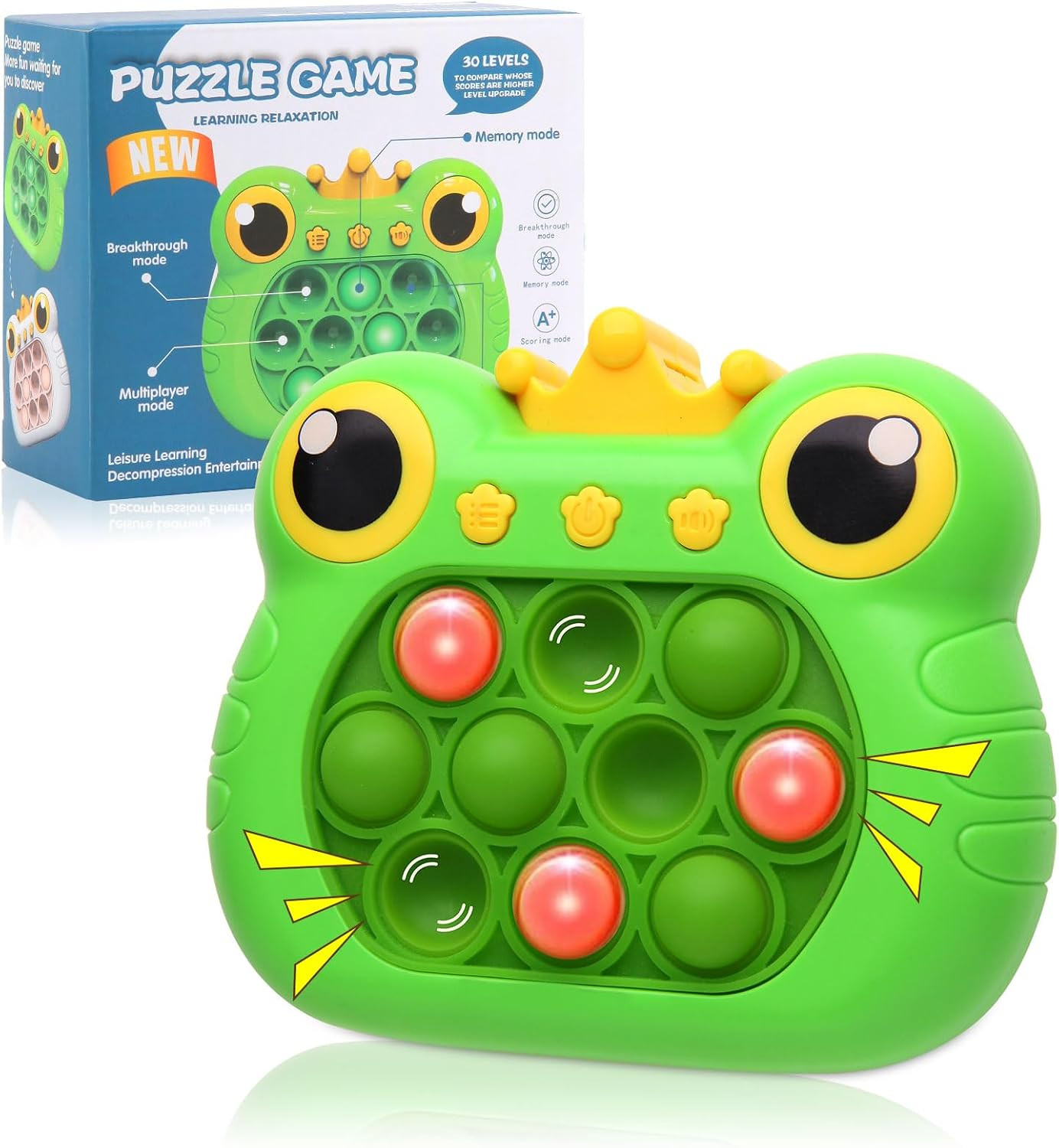 Anpole Quick Push Game Toys Handheld Fast Speed Push Game for Boys Girls 3-12, Pop Fidget Sensory... | Amazon (US)