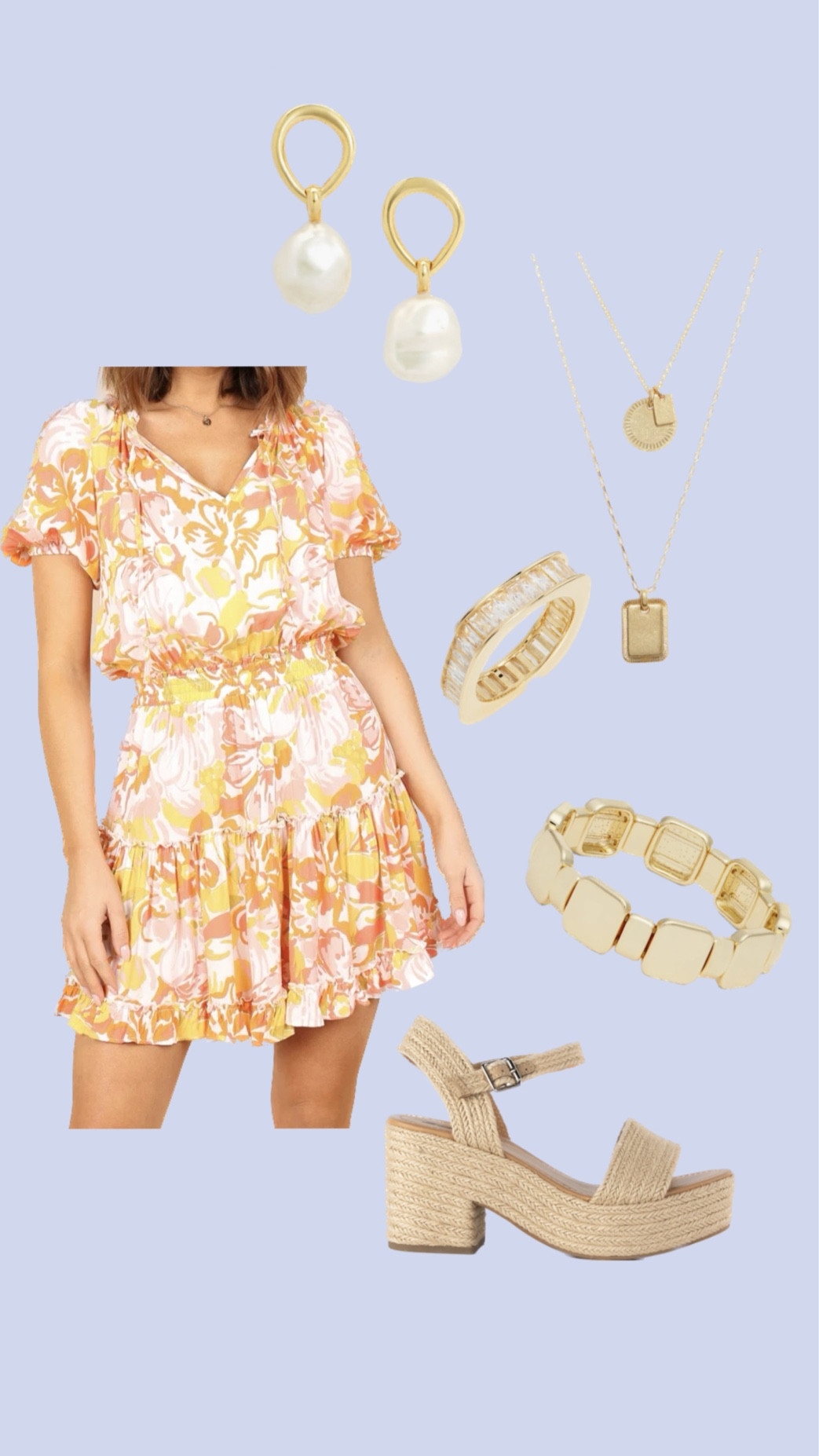 Sorority sisterhood round dress outfit idea! #summerdress #sisterhooddress #sorority #recruitment 

#LTKsalealert #LTKstyletip #LTKshoecrush