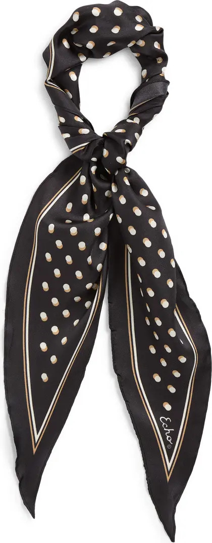 Dot Silk Diamond Scarf | Nordstrom