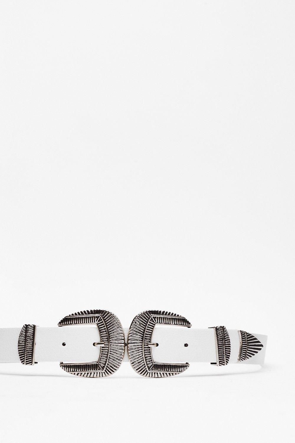 Double or Nothin' Faux Leather Western Belt | NastyGal (US & CA)