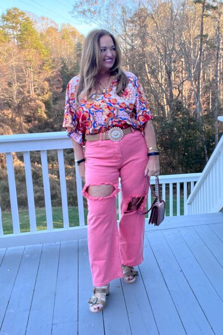 The prettiest coral/pink denim! I love unexpected hues in classic fabrics. @shewin_official has a beautiful selection and you can use code Joy10 for a 10 percent discount. 

#LTKitbag #LTKfindsunder50 #LTKmidsize
