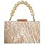 URAWOW Acrylic Evening Handbag Beads Bag for Women Graceful Shoulder Bag Satchel Marble Clutch Pu... | Amazon (US)