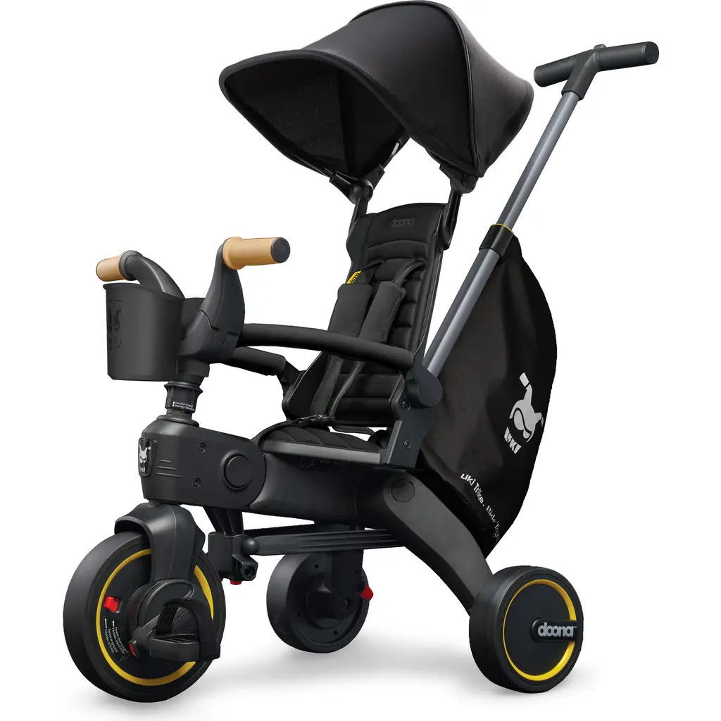 Doona Liki Convertible Stroller Trike in Nitro Black at Nordstrom | Nordstrom