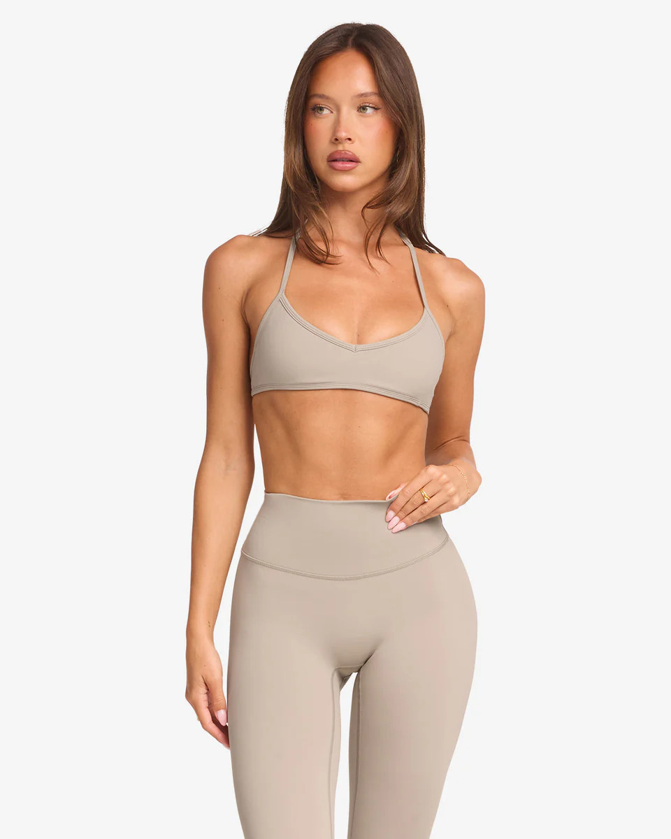 Freedom Micro Crop | Almond | Crop Shop Boutique US