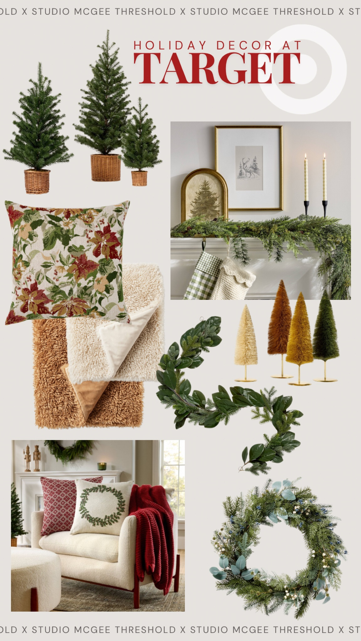 NEW Threshold x Studio McGee + Hearth & Hand Holiday Collection at Target!

Christmas Decor, Christmas Wreath, Christmas Tree, Pillows, Holiday Decor

#LTKHome #LTKHoliday #LTKxTarget