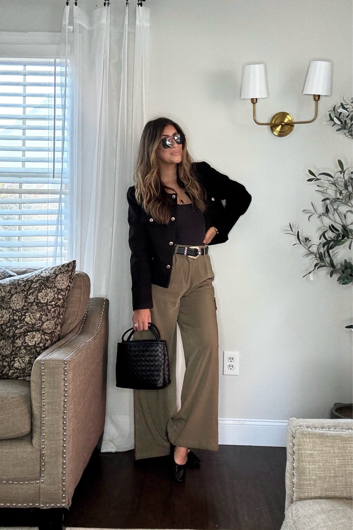 Elevated causal outfit. Get up to 30% OFF! Wearing meds and tts in pants. 

#LTKStyleTip #LTKFindsUnder100 #LTKSeasonal