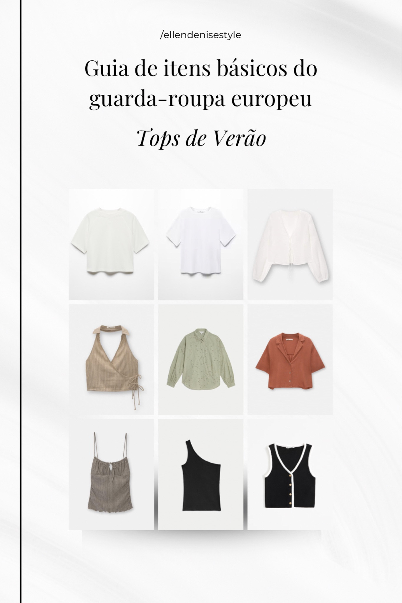 Um resumo dos itens básicos de verão para um guarda-roupa inteligente.

#LTKeurope #LTKstyletip #LTKsummer