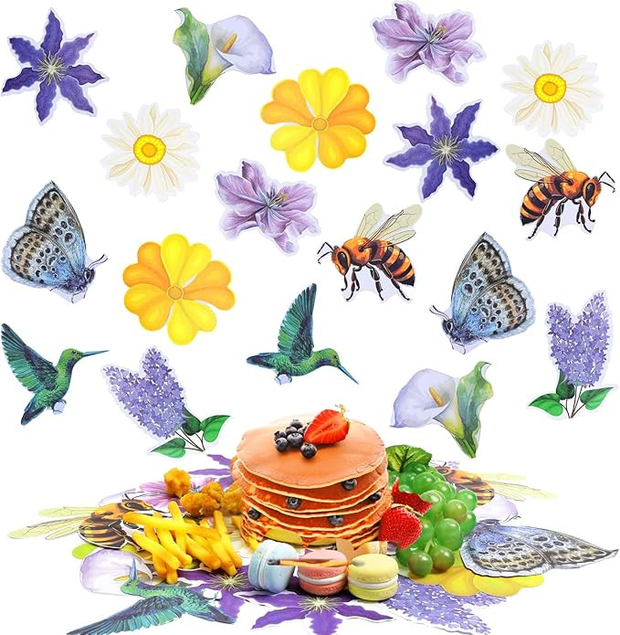 Gersoniel 180 Pcs Parchment Paper for Cheese, 8.66 Inch Spring Artificial Parchment Charcuterie B... | Amazon (US)