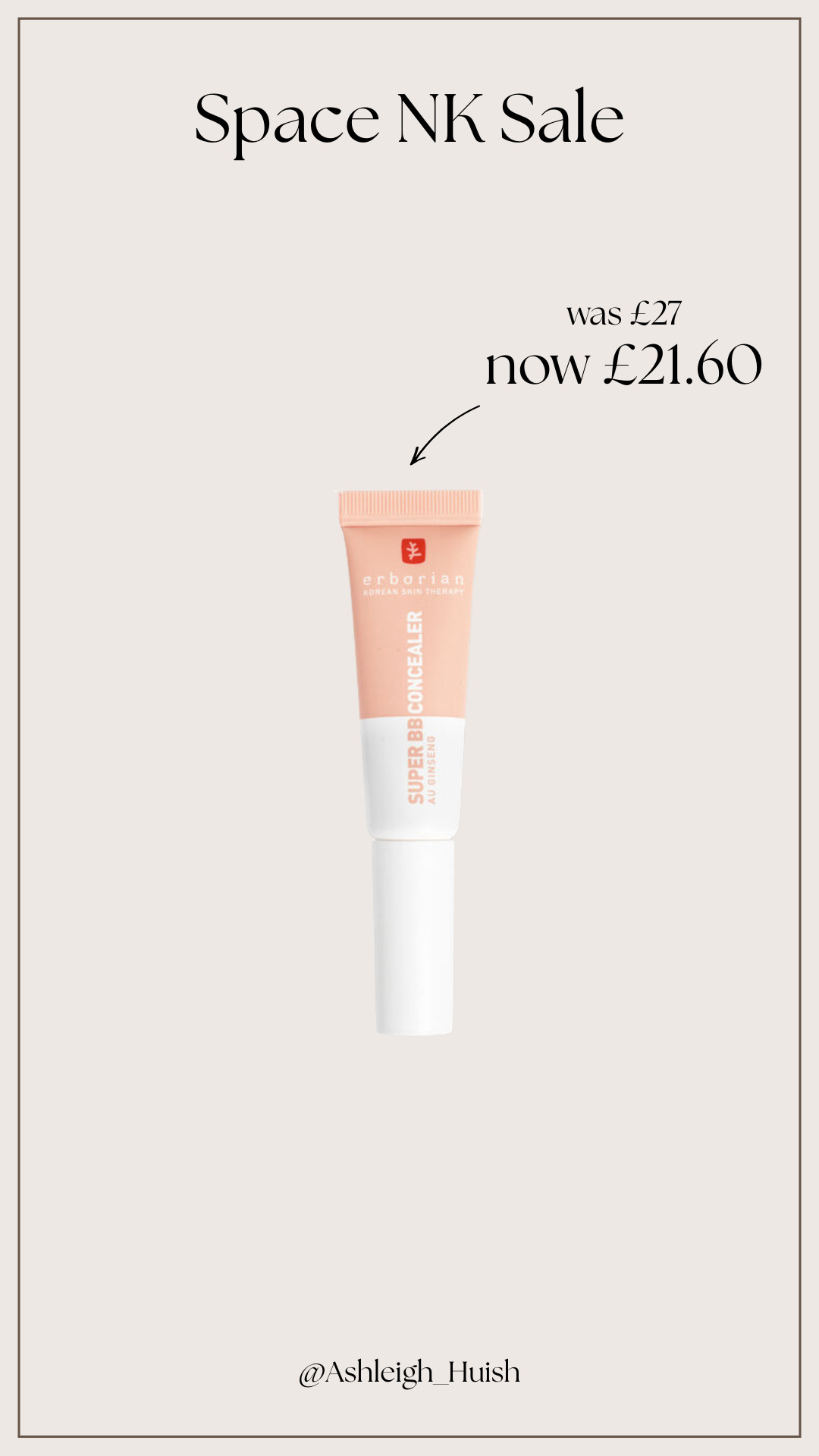 My Favourite Erborian Super BB Concealer in the Space NK Sale!

 

 #LTKuk #LTKeurope #LTKsale