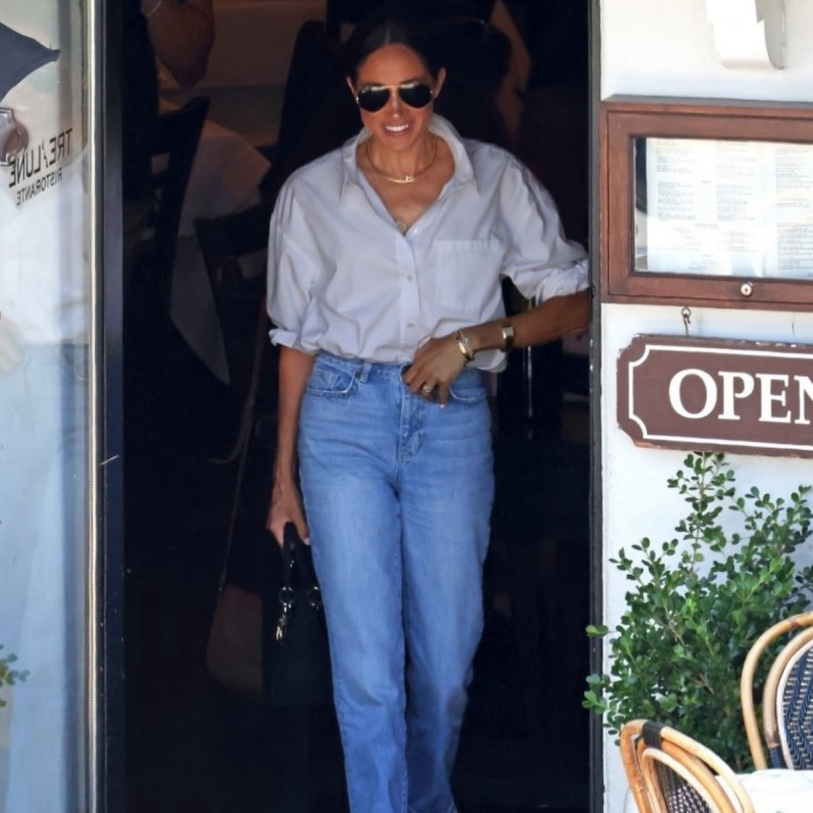 The perfect casual lunch style for #MeghanMarkle in Montecito, featuring #LaLigne, #AnineBing and more. ❤️

#LTKStyleTip #LTKOver40 #LTKSeasonal