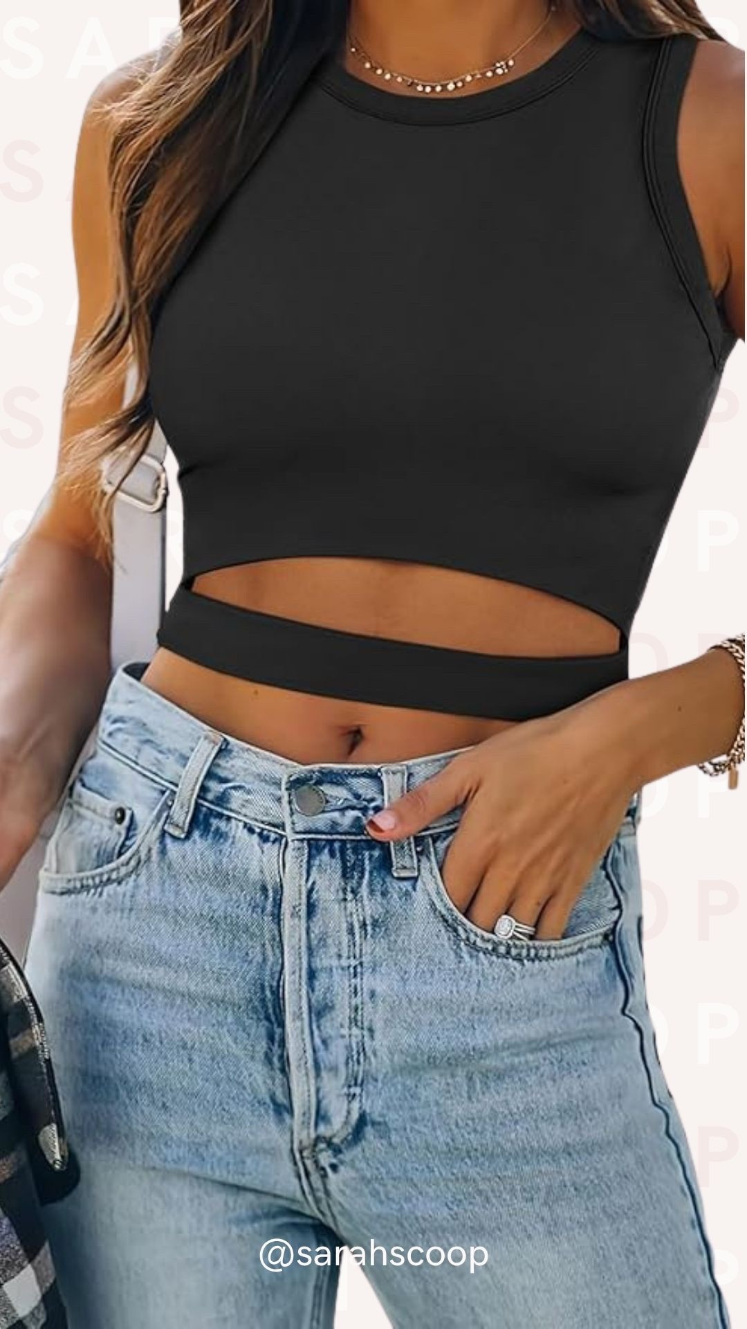 Back to basics 🖤 A classic black tank that’s simple, chic, and always in rotation. #LTKStyle 

 