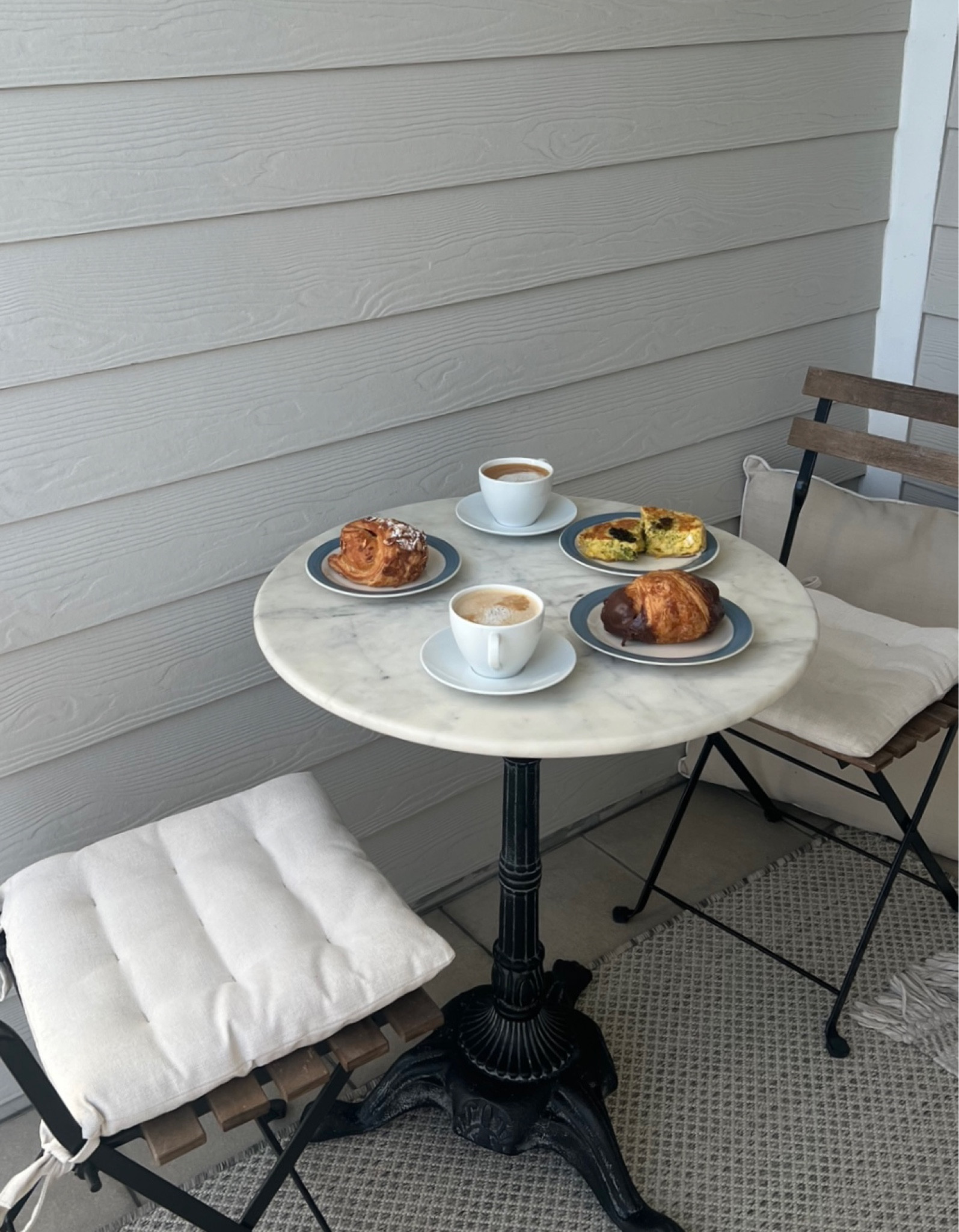 marble bistro table 🤍

#LTKHome