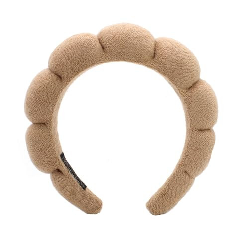 TYSSELY Spa Headbands for Washing Face Makeup Skin Care Headband Women Bubble Facial Beauty Headbands Puffy Shower Towel Band Hair Headband | Amazon (US)