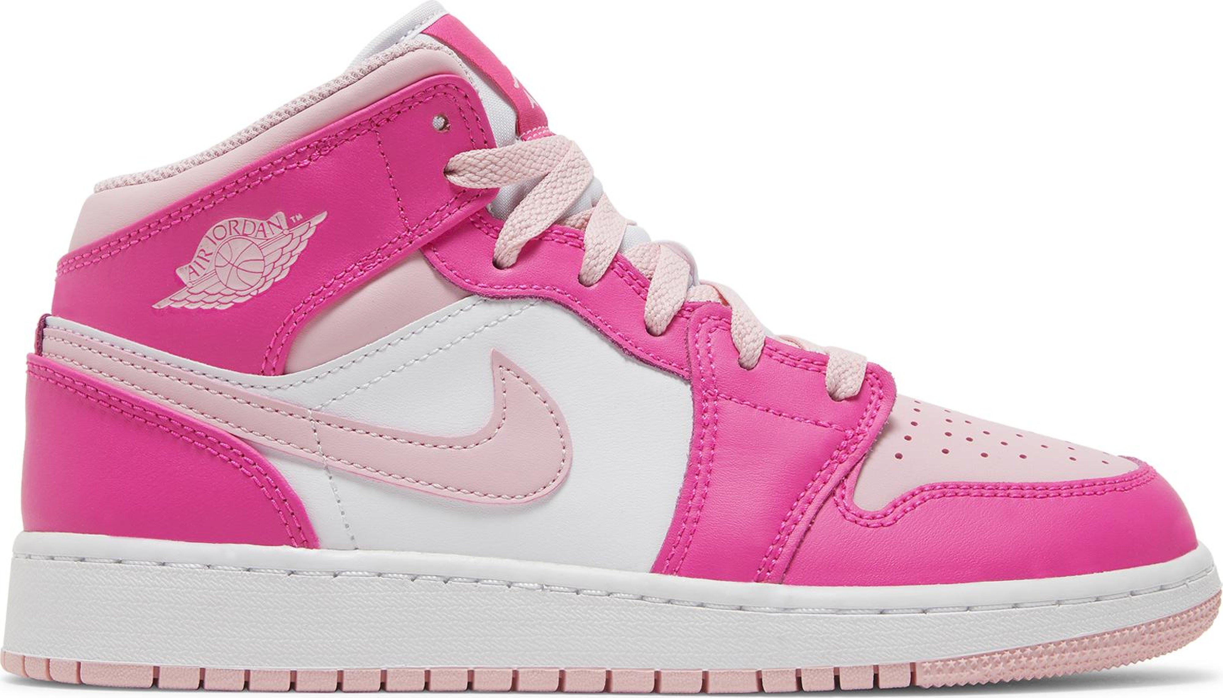 Air Jordan 1 Mid GS 'Fierce Pink' | GOAT