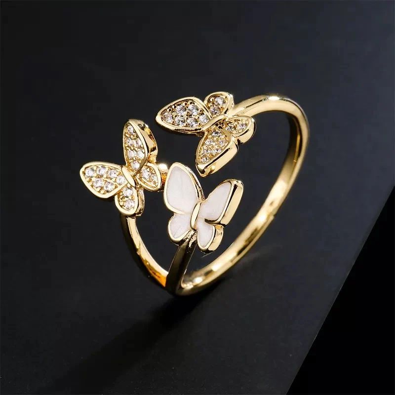 Butterfly Trio Ring | Aaniya Boutique