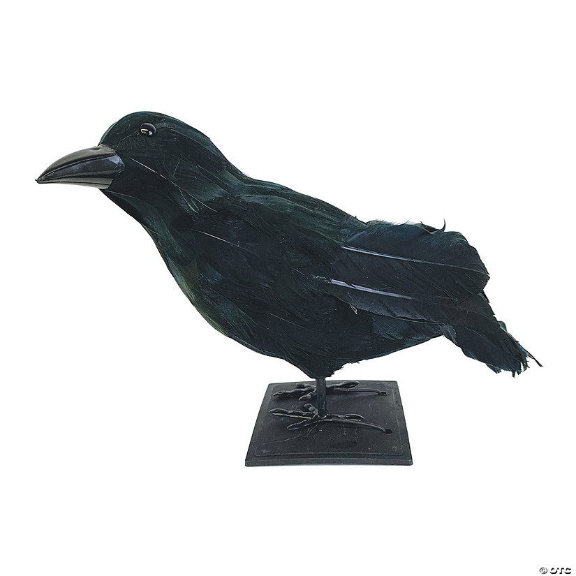 Black Raven Prop Halloween Decoration | Oriental Trading Company
