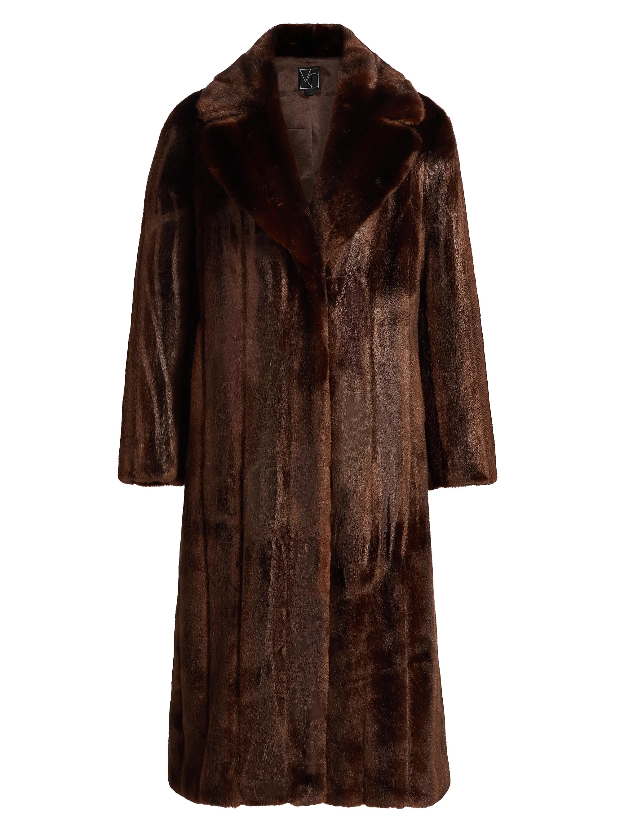 Mink Stripe Faux-Fur Coat | Saks Fifth Avenue