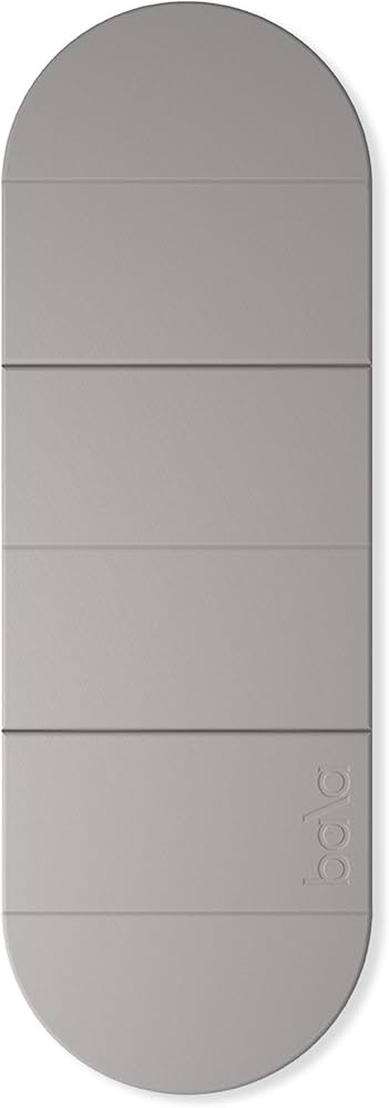 Bala Compact Workout Mat for Gym - 12MM Thick Slip-Resistant & Sweat Absorbing Yoga Mat for Pilat... | Amazon (US)