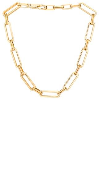 Rahni Ribbed Necklace in Gold | Revolve Clothing (Global)