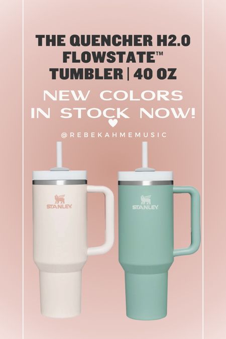 Look at #Stanley making drops in new colors and styles just before the holidays. This is one trend that’s here to stay #stayhydrated 

#LTKfindsunder50
