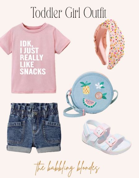 The cutest toddler girl look for spring/summer! 

Toddler outfit, target finds, target style 