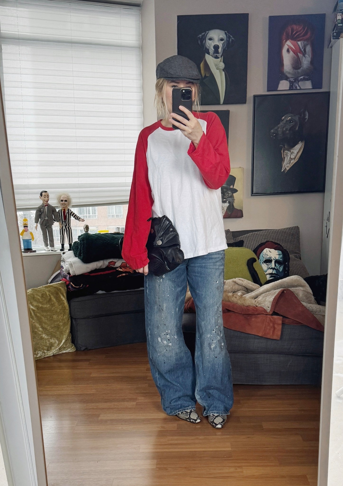 Yesterday before the Polar Vortex arrived 😬

Bag is secondhand.



#LTKootd #LTKOver40