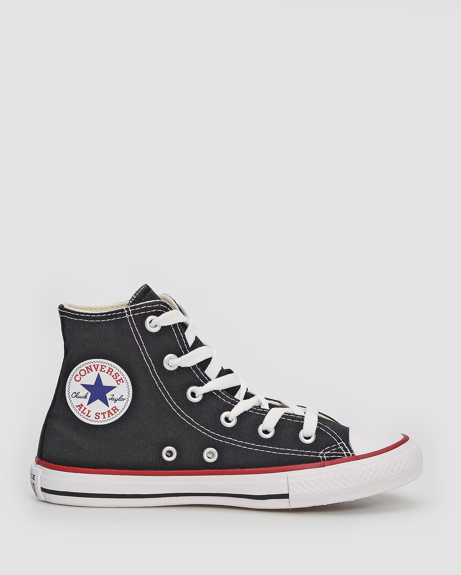 Tênis cano longo infantil Chuck Taylor CK00040007 preto - Preto |  Converse All Star | Riachuelo (BR)