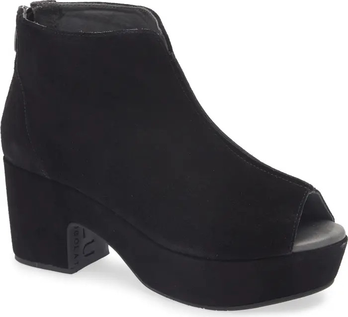 Gabe Open Toe Platform Bootie (Women) | Nordstrom