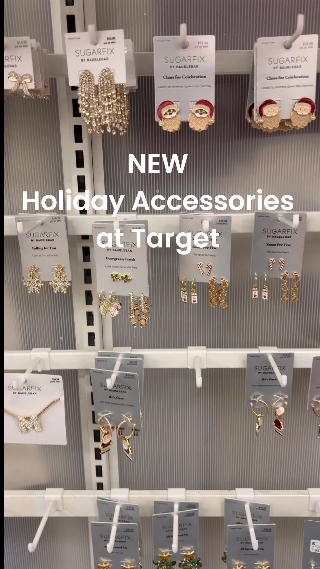 Happy Thursday!☺️ 30% Off!!🙌😄 Oooo look at these pretty accessories for the upcoming holidays!!!🎄😍 These will add so much fun to your holiday outfits!!✨🥳 They make nice gift ideas and stocking stuffers!!🎁😊 Which one is your favorite?🤔 

#targetstyle #targetmomof10
#sugarfixbybaublebar #targetfinds #baublebar #targetjewelry #targetmusthave #stockingstuffers 
#BaubleBarForTarget #holidayparty 
#jewelryofinstagram #christmasearrings  #target #sugarfix #targetearrings #baublebarearrings #accessoriesaddict #sharemytargetstyle
#affordablefashion #targetfashion #targetsale #targetdeal #christmasparty 
#targetteachers 

#LTKSaleAlert #LTKGiftGuide #LTKHoliday