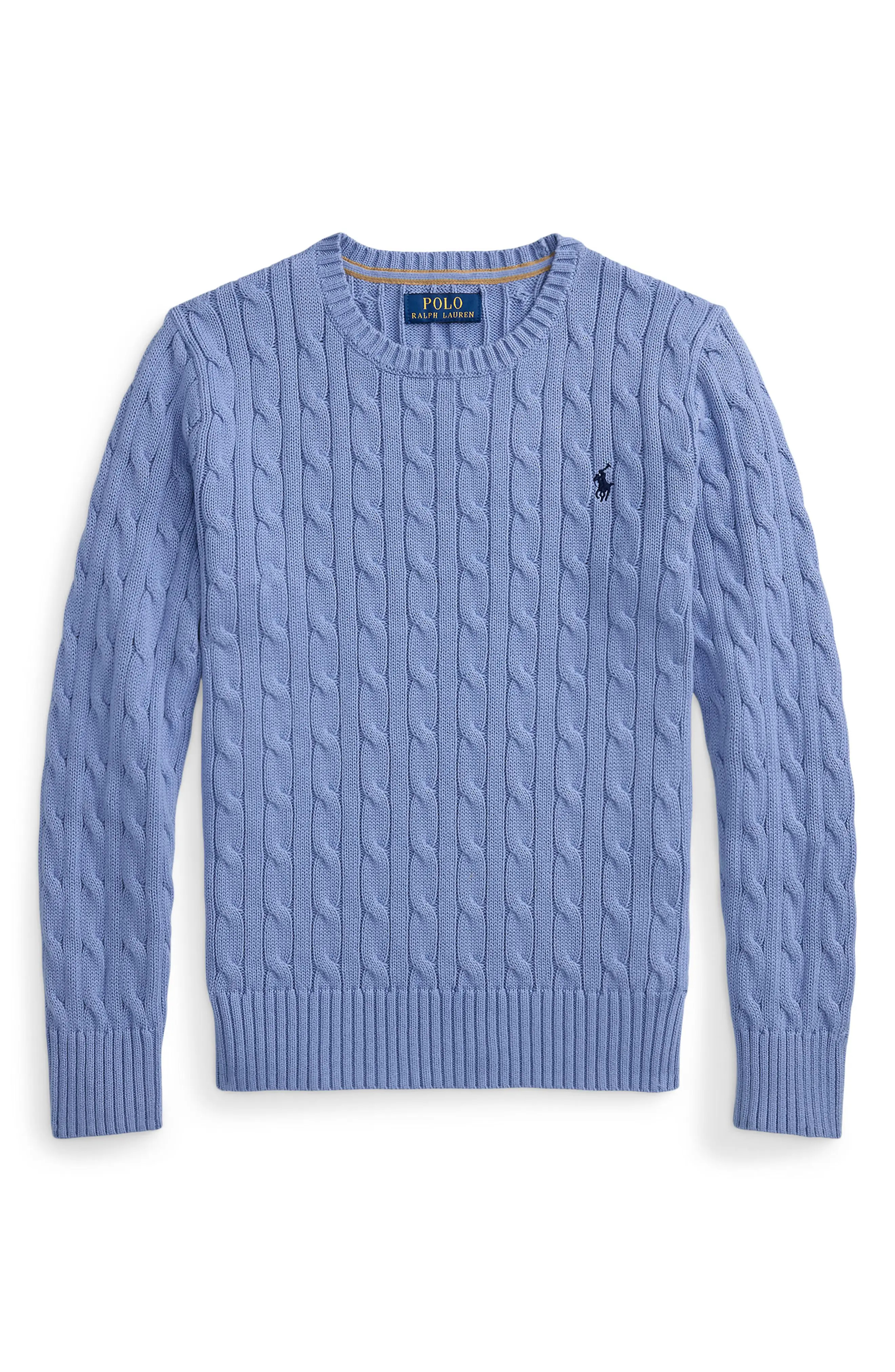 Kids' Combed Cotton Cable Knit Sweater (Nordstrom Exclusive) (Men) | Nordstrom | Nordstrom