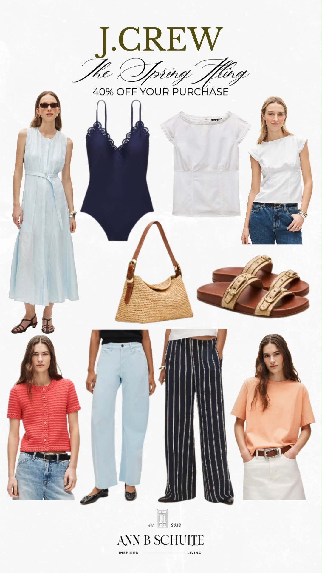 J.Crew’s Spring Fling Sale is serving sunshine vibes and 40% off everything you’ve been eyeing. It’s basically your closet’s love story waiting to happen. 🌷🛍️💛

#JCrewStyle #SpringFlingSale #SpringStyle #OOTDinspo #WardrobeRefresh #ChicLooks #StyleInspo #EverydayOutfits #FashionFavorites #SaleAlert 

 #LTKootd #LTKSaleAlert