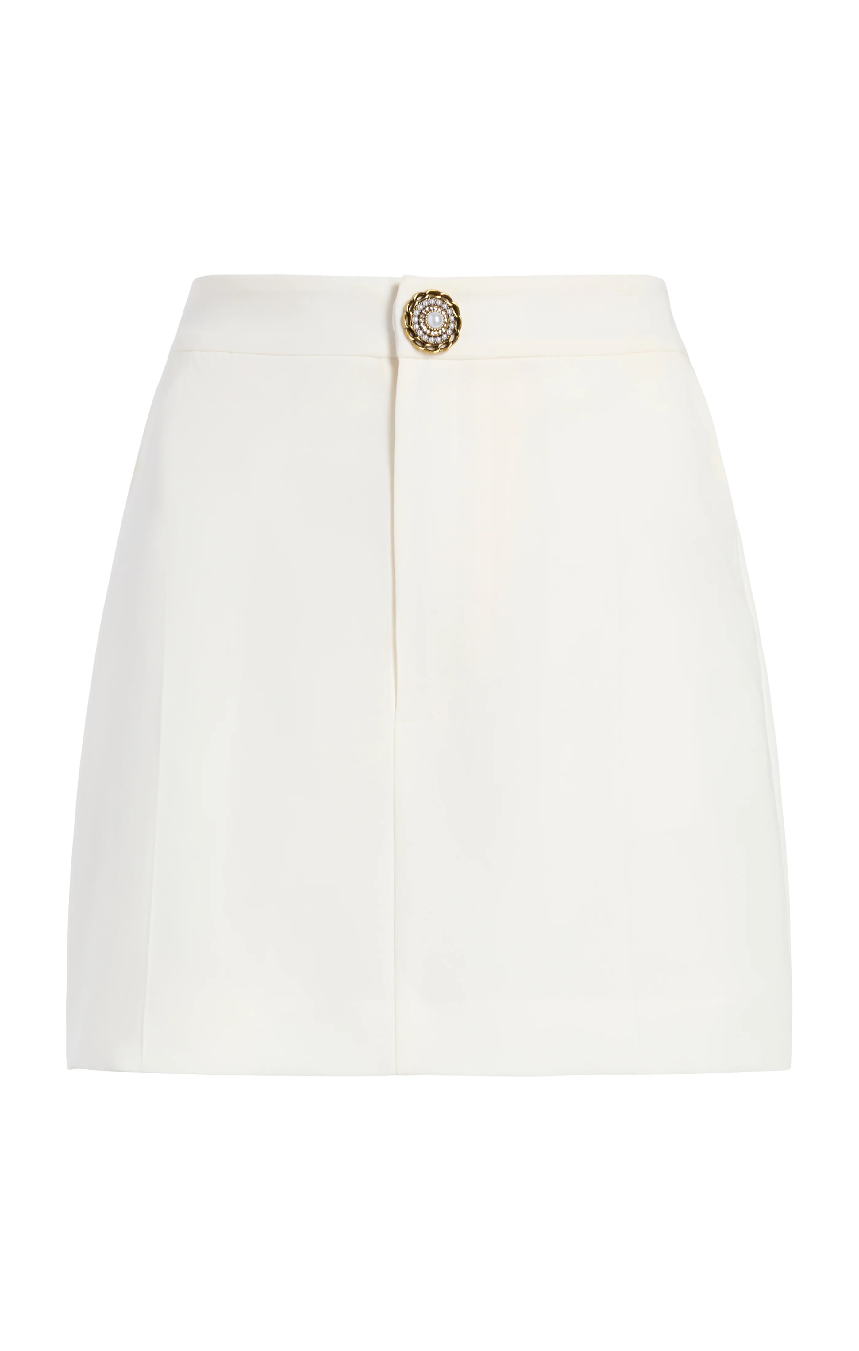 Gold Button Marie Skort | Cinq à Sept