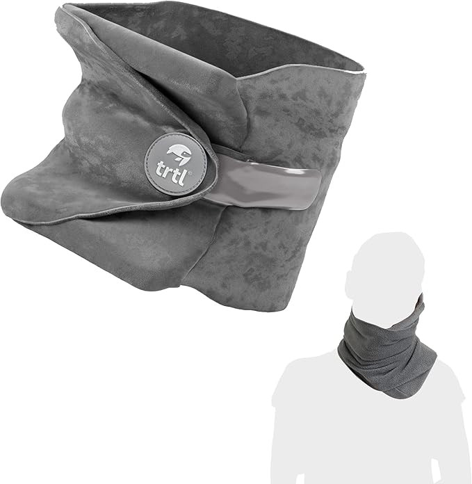 trtl Travel Pillow for Neck Support- Super Soft Neck Pillow with Shoulder Support and Cozy Cushio... | Amazon (UK)
