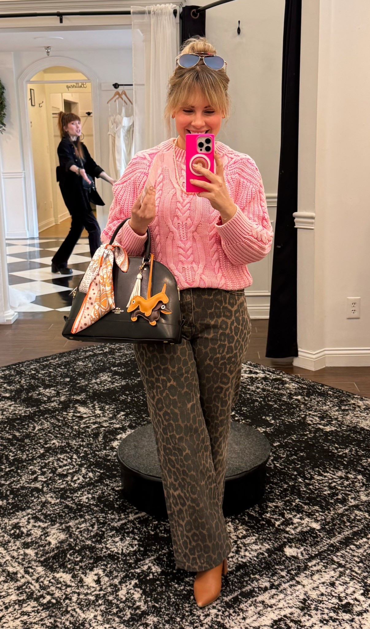 Spring transition outfit 

@VICI 

Spring sweater / leopard print jeans /

#LTKPetite #LTKSpringSale #LTKSaleAlert