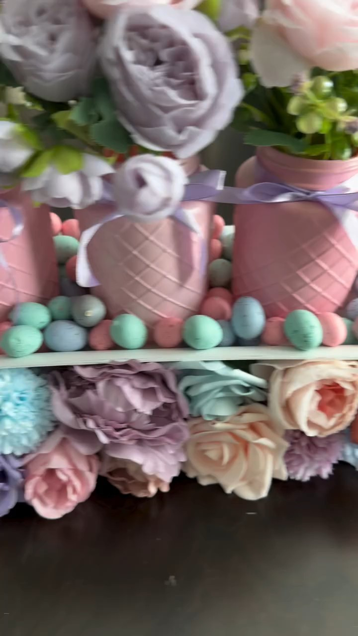 Spring decorating just hits different.This is my favorite season to decorate. I love all the pastels and bright colors this time of year and putting this centerpiece together just made me so happy. If you love spring decor as much as I do you're going to want to save this one.

#LTKHome #LTKSeasonal #LTKSpringSale