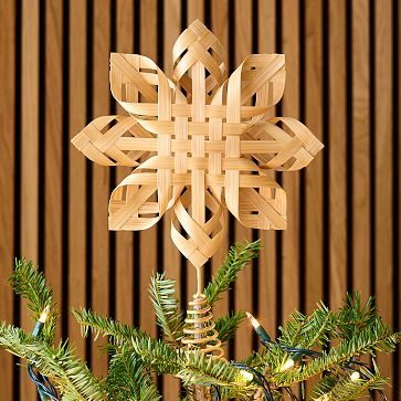 Marimekko Woven Tree Topper | West Elm | West Elm (US)