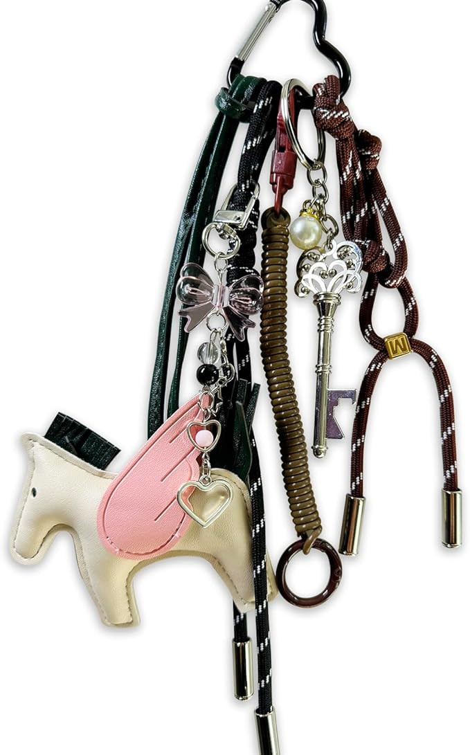 Merunone Bag Charms Purse Charm for Handbags & Tote Bags, Cute Keychain Bag Accessories Miltiple ... | Amazon (US)