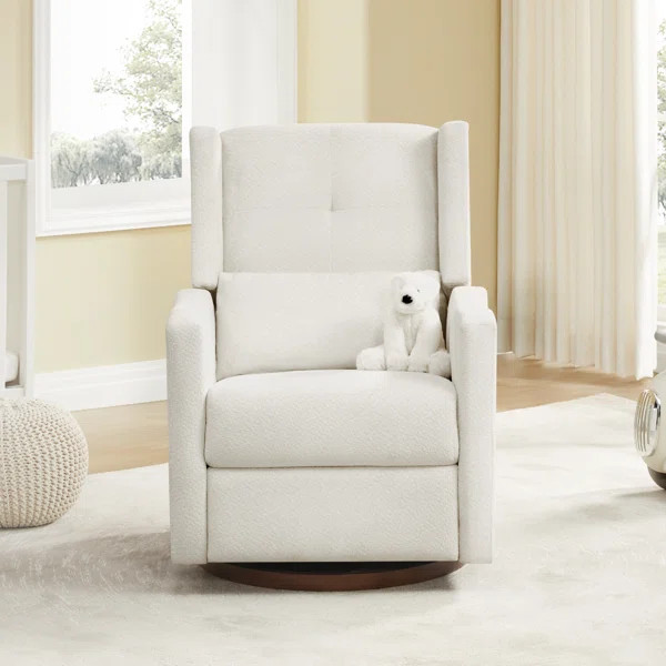 Drenna Upholstered Swivel Glider Recliner | Joss & Main