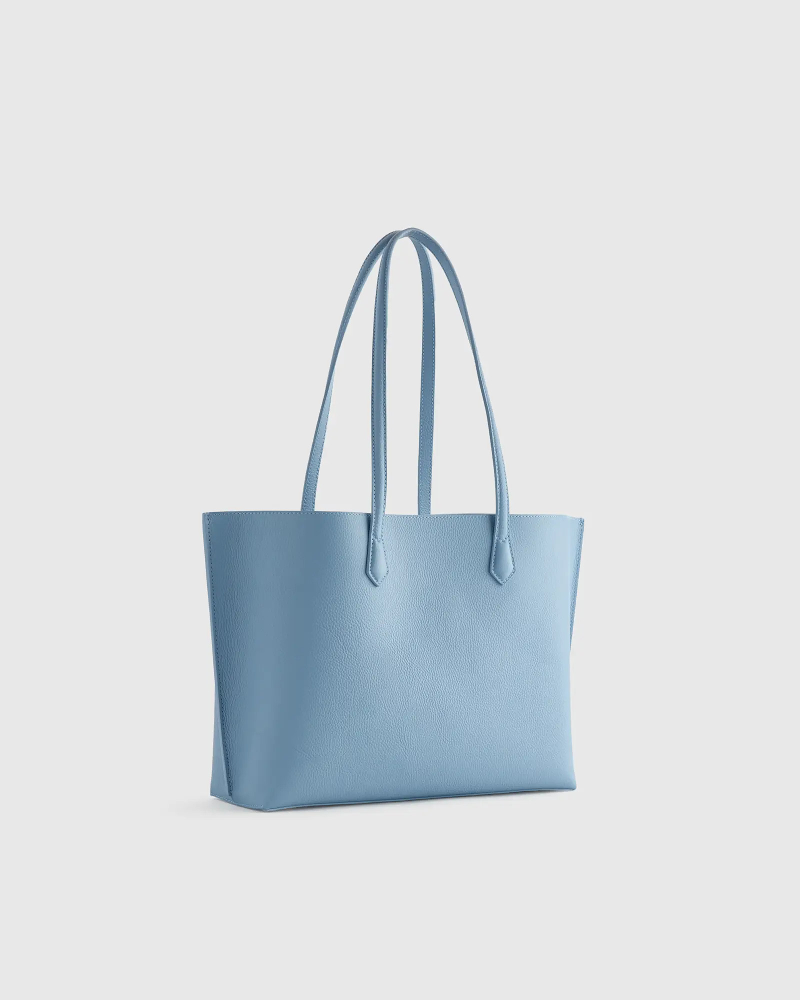 Italian Leather Triple Compartment Shopper Tote | Quince