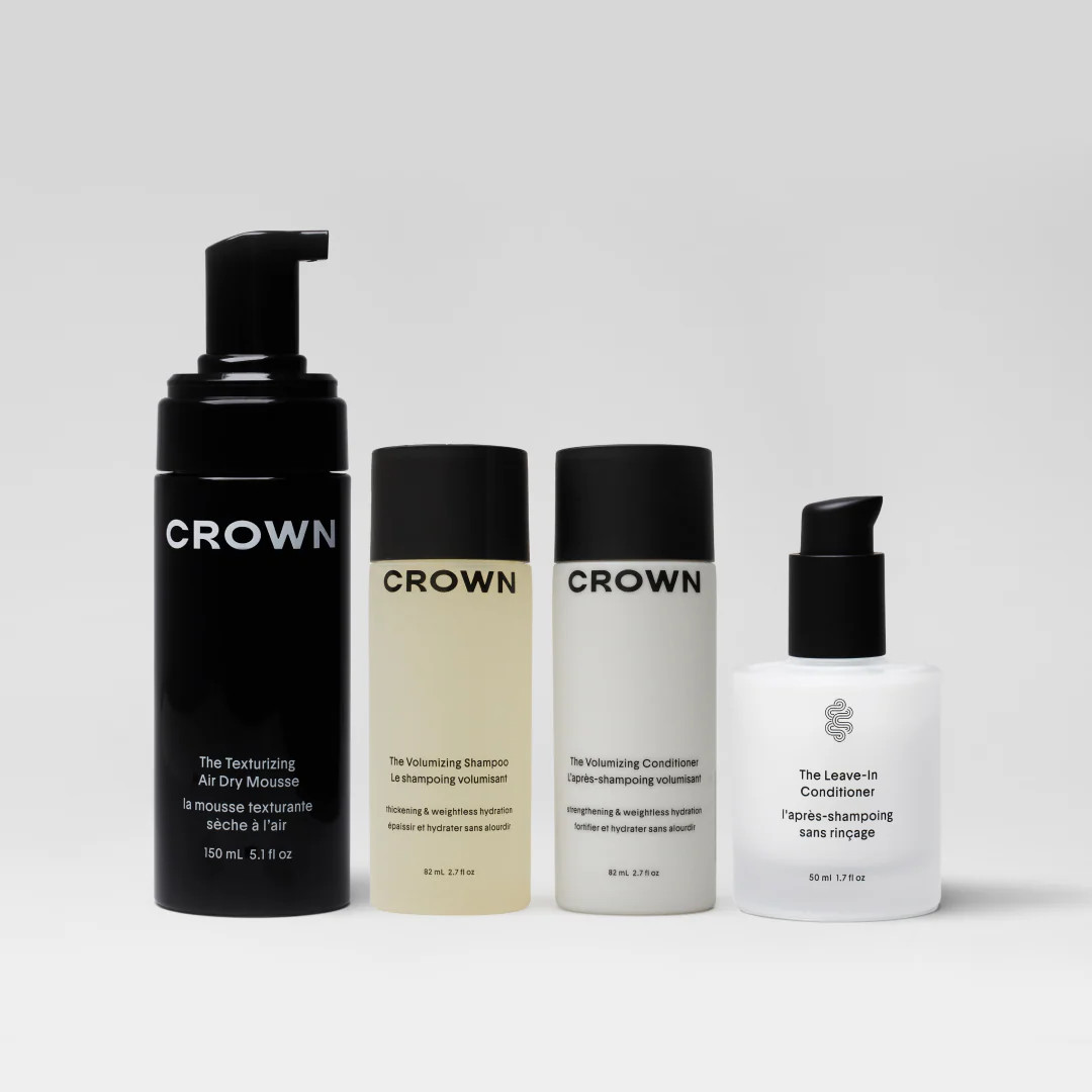 The Air Dry Mousse Set | Crown Affair