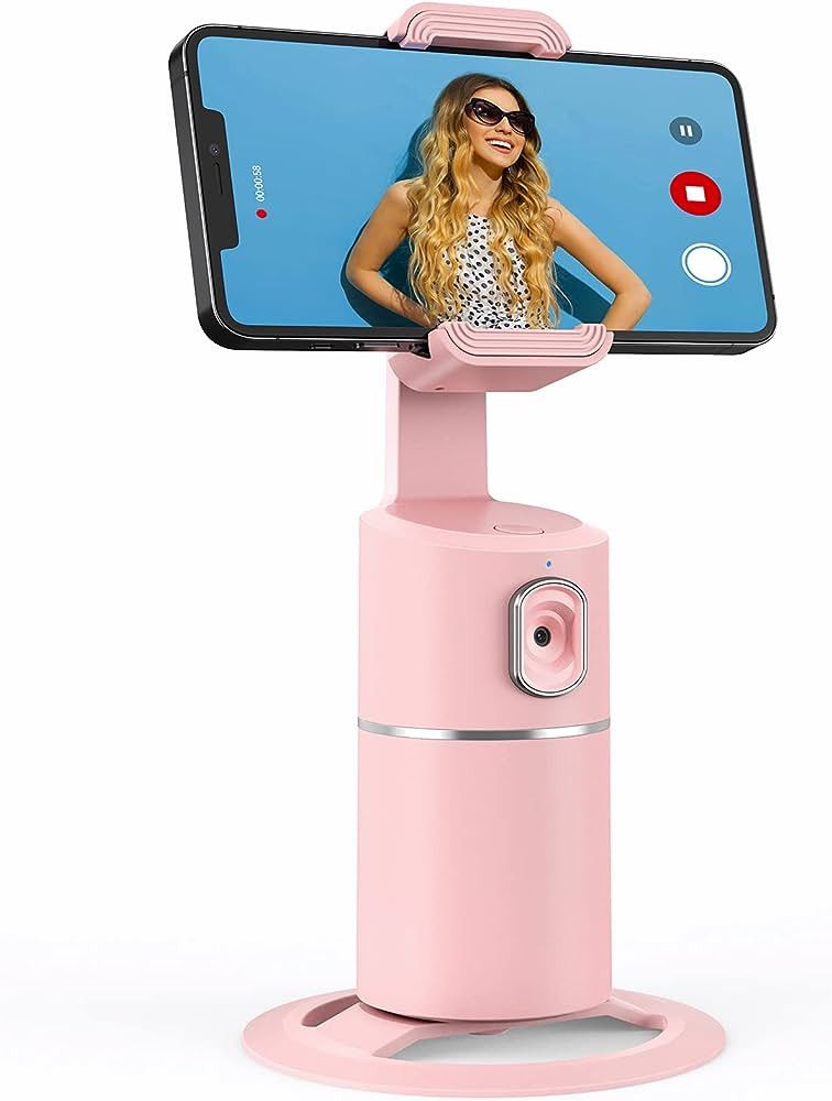 Auto Face Tracking Phone Holder, No App Required, 360° Rotation Face Body Phone Tracking Tripod ... | Amazon (US)
