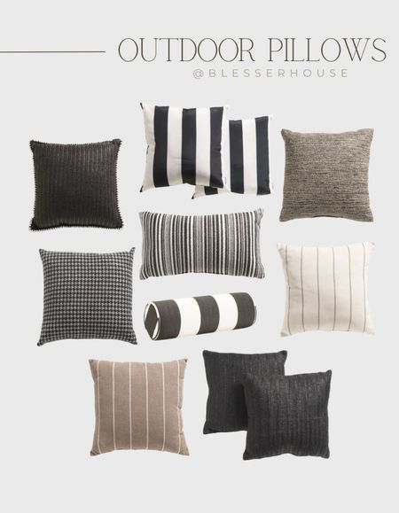 New outdoor throw pillows! 

Outdoor pillow, striped pillow, patio decor, outdoor decor 

#LTKSeasonal