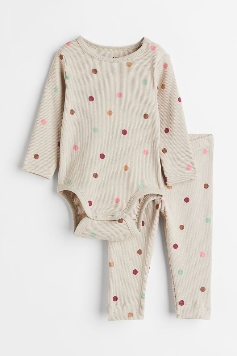 Ribbed Cotton Set | H&M (US + CA)