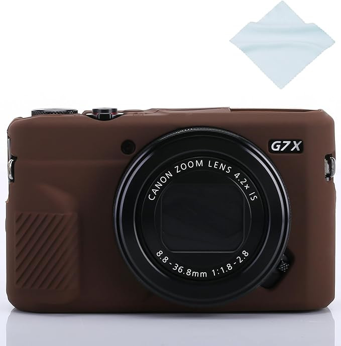 G7X / G7X Mark II Camera Silicone Case, Ultra Thin Lightweight Rubber Soft Silicone Case Bag Cove... | Amazon (US)
