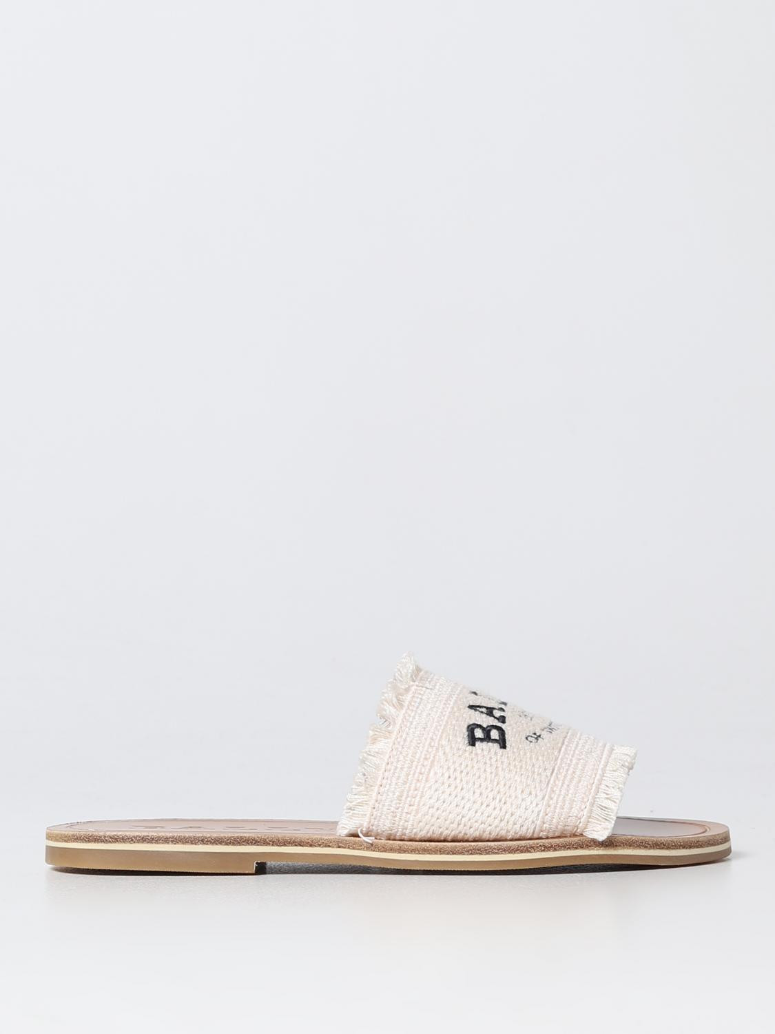 Flat Sandals BALLY Woman colour Yellow Cream | Giglio.com - Global Italian fashion boutique