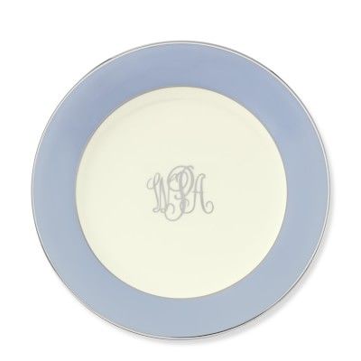 Pickard Color Sheen Dinner Plate, Blue Platinum | Williams-Sonoma
