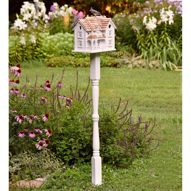Kingsgate 10.5 in x 11.5 in x 7.5 in Birdhouse | Wayfair North America