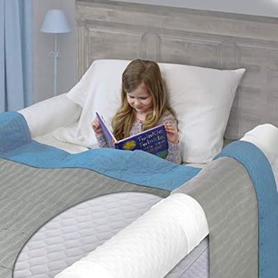 (1-Pack) Extra Long Bed Rail for Toddler | Soft Foam Bed Bumper for Kids | Baby Bed Guard | Child... | Amazon (US)