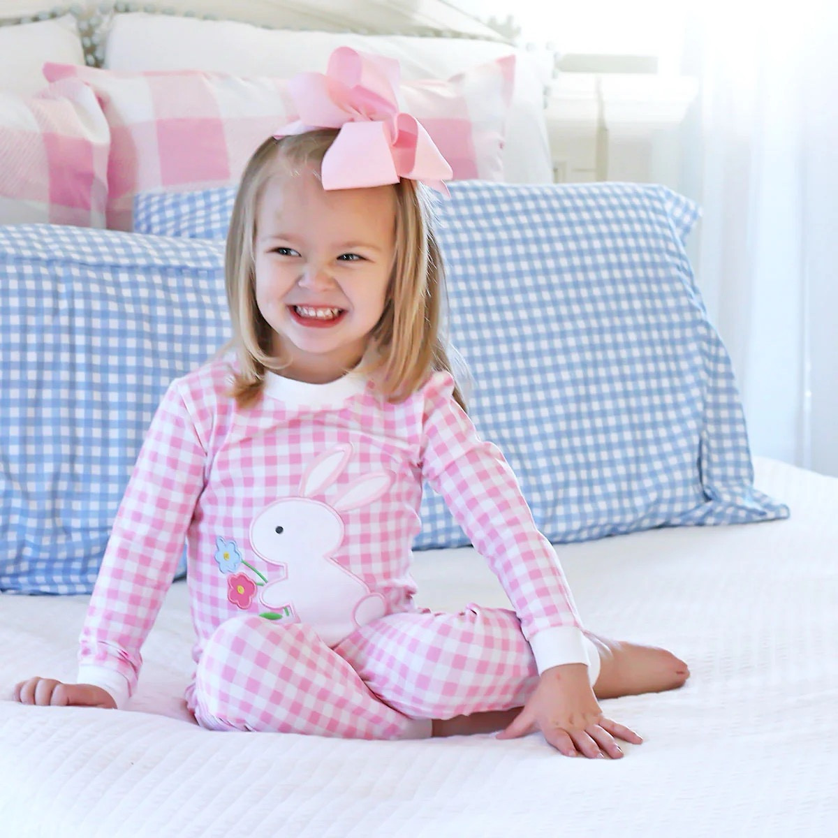 Easter pjs for boys & girls! Monogram cutoff date for Easter is 3/4!

#LTKKids #LTKSpringSale #LTKspring